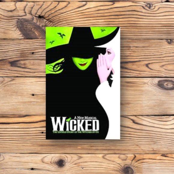 Wicked The Broadway‎ Musical Playbill Refrigerator Fridge Locker Tool Box Magnet - Picture 1 of 2